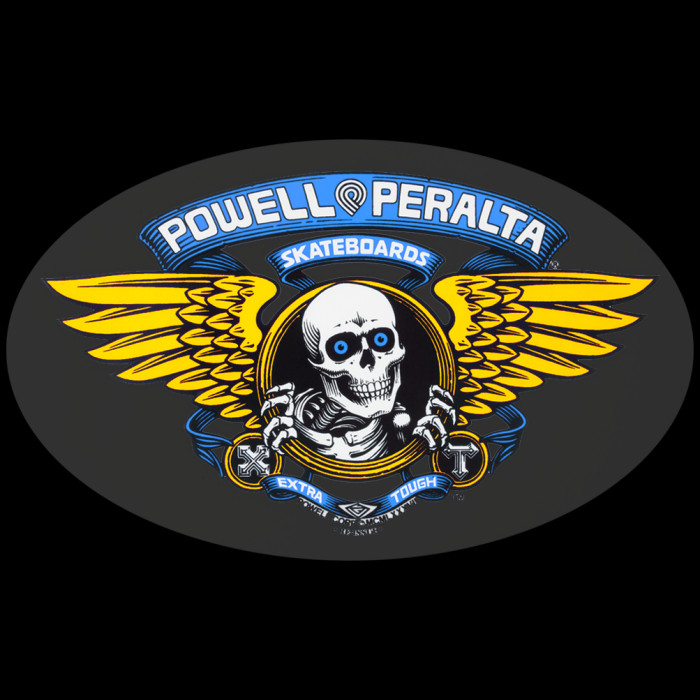 Powell Peralta Winged Ripper OG Sticker 20pk - BLUE - Powell