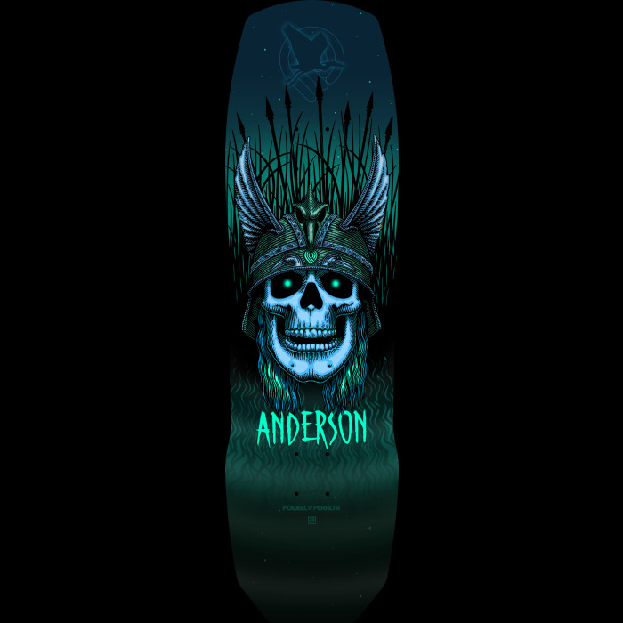 Powell Peralta Pro Andy Anderson Heron 7-Ply Maple Skateboard Deck