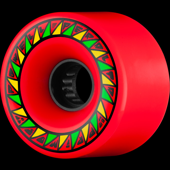 Powell Peralta Primo Skateboard Wheels 69mm 75a 4pk Red - Powell