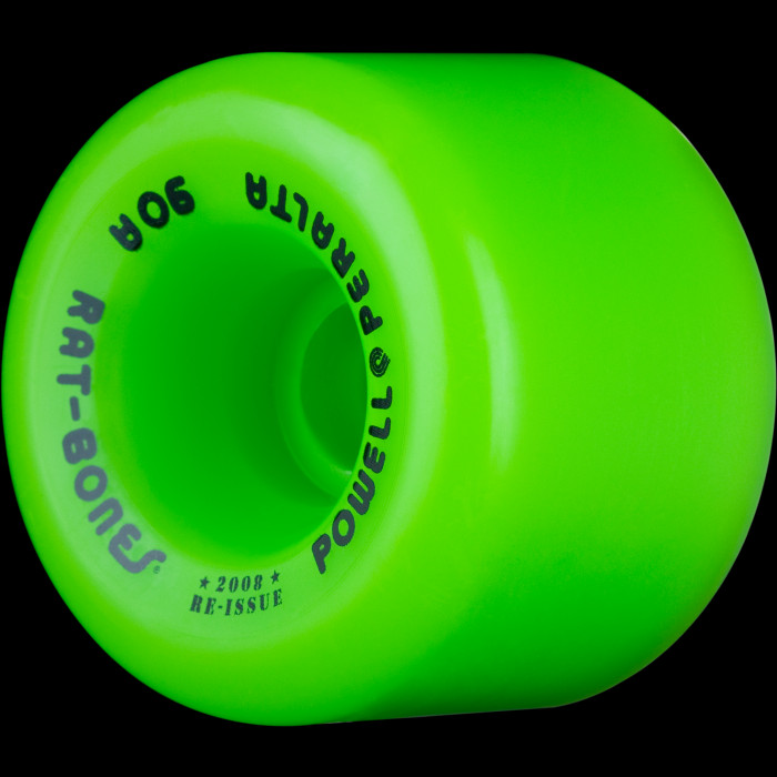 Powell Peralta Rat Bones Skateboard Wheels 60mm 90a - Green (4