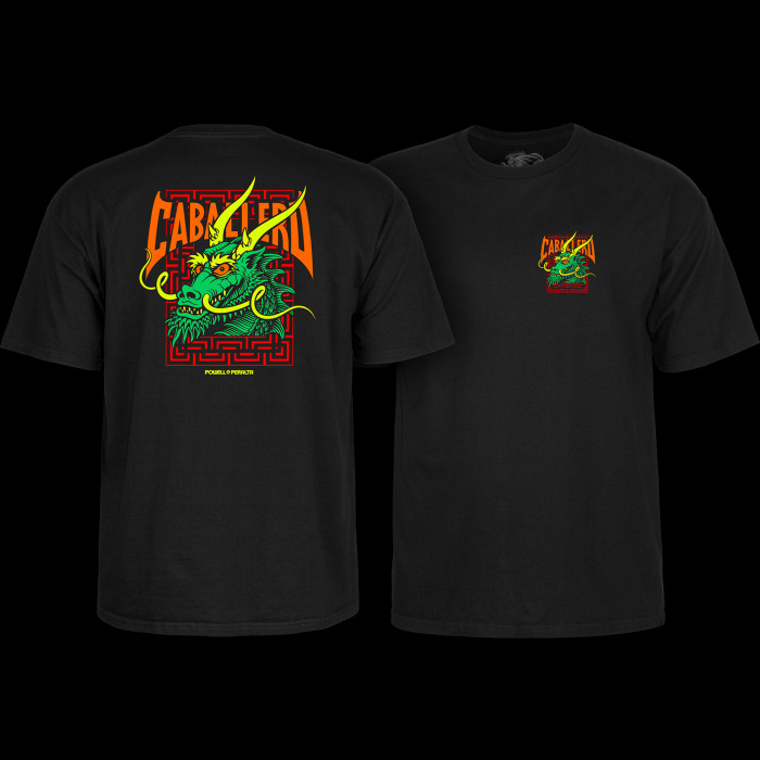 Powell Peralta Steve Caballero Street Dragon T-shirt - Black