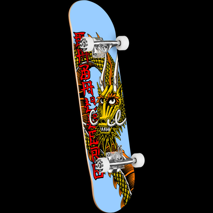 Powell Peralta キャバレデッキ Powell Peralta Cab Ban This Birch Complete Skateboard Light Blue