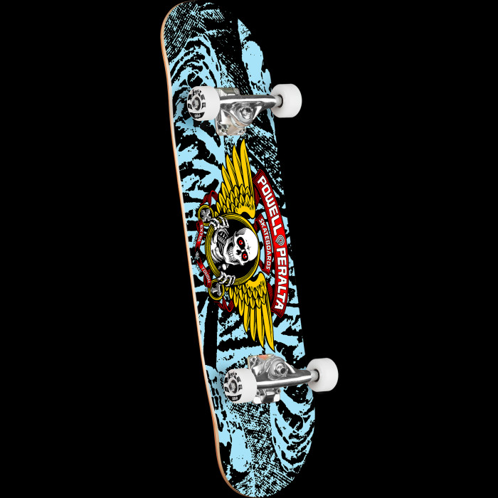 Powell Peralta Winged Ripper Birch Complete Skateboard Black/Light