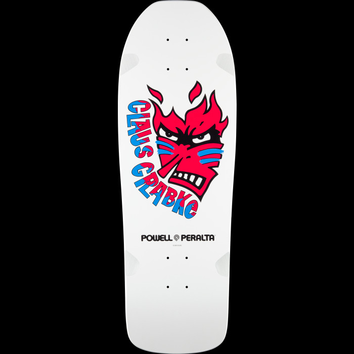 スケートボード POWELL-PERALTA CLAUS GRABKE REISSUE DECK Powell Peralta Claus Grabke Skateboard Deck Yellow - 10.25 x