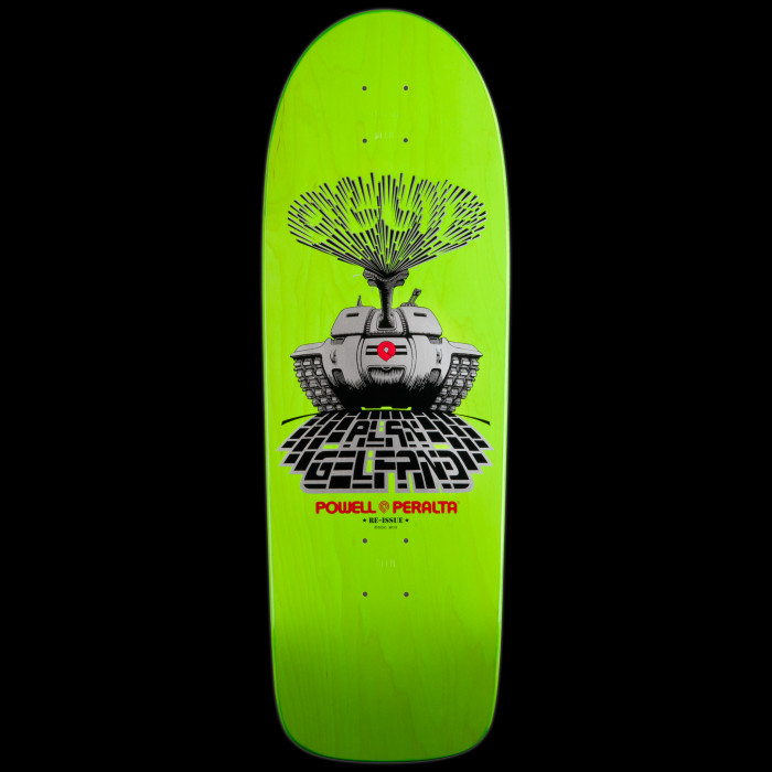 Powell Peralta Limited Edition Gelfand OLLIE Tank Skateboard Deck