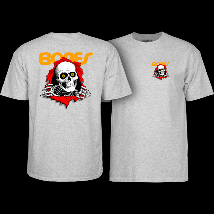 Powell Peralta Ripper YOUTH T-shirt - Athletic Heather Gray