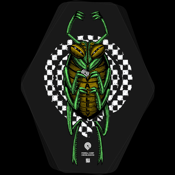 powell peralta Powell Peralta Mike Vallely Bug Sticker 10pk