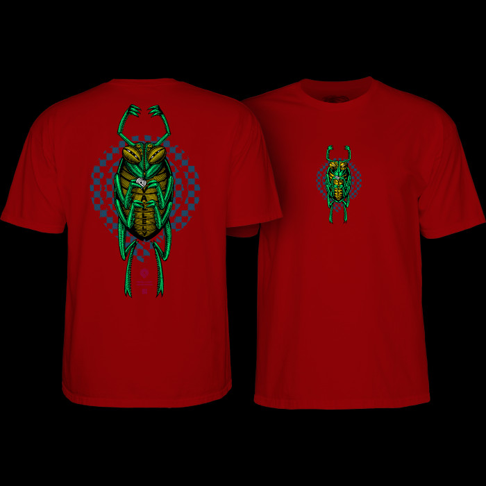 Powell Peralta Mike Vallely Bug T-Shirt Garnet - Powell-Peralta®