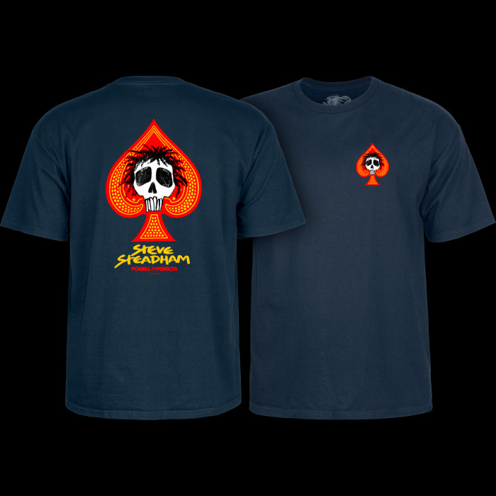 90’s Powell Peralta Steve Steadham Tシャツ Powell Peralta Steadham T-shirt Navy - Powell-Peralta®