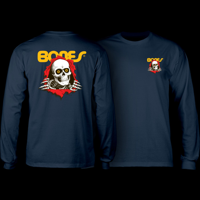Powell Peralta Ripper L/S T-shirt - Navy - Powell-Peralta®