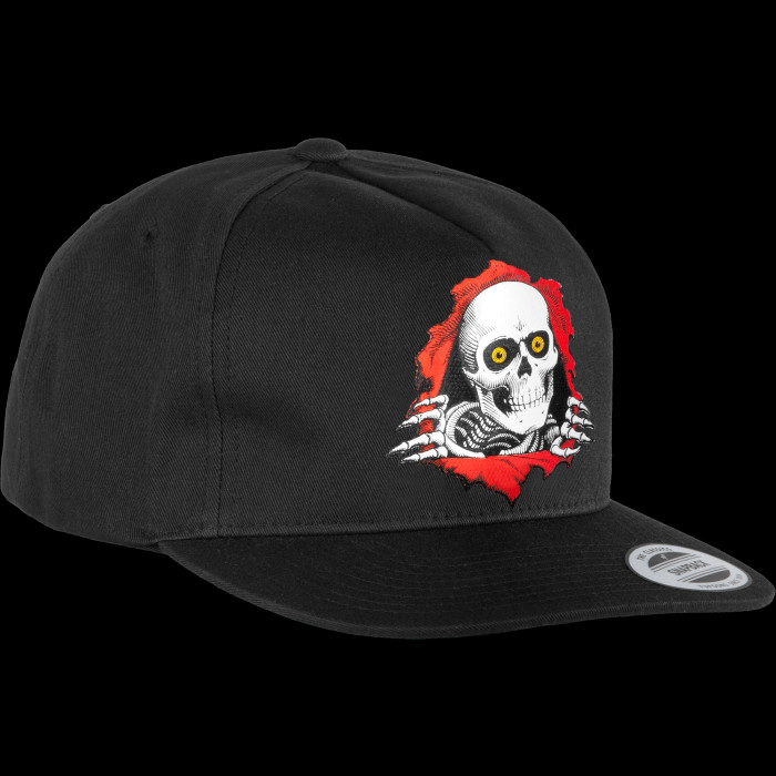 Powell Peralta Ripper Snapback Cap Black - Powell-Peralta®