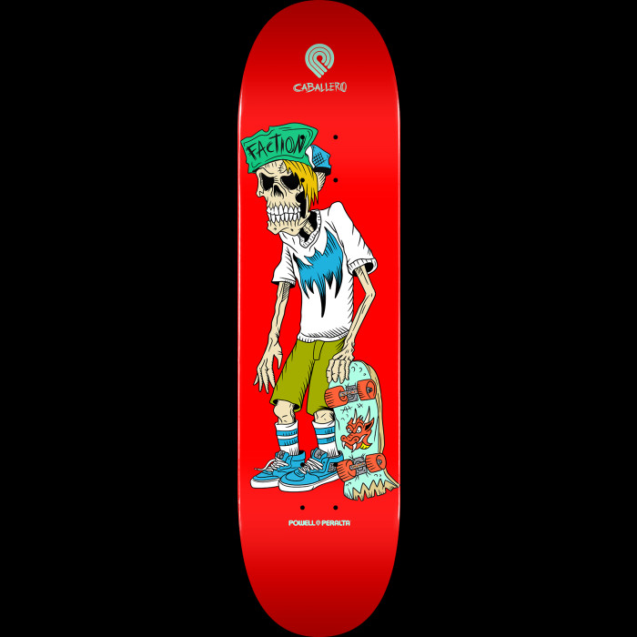 Powell Peralta Pro Steve Caballero Faction Skateboard Deck - Shape