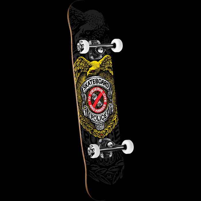 Powell Peralta Skateboard Police Complete Skateboard - 8 x 32.125