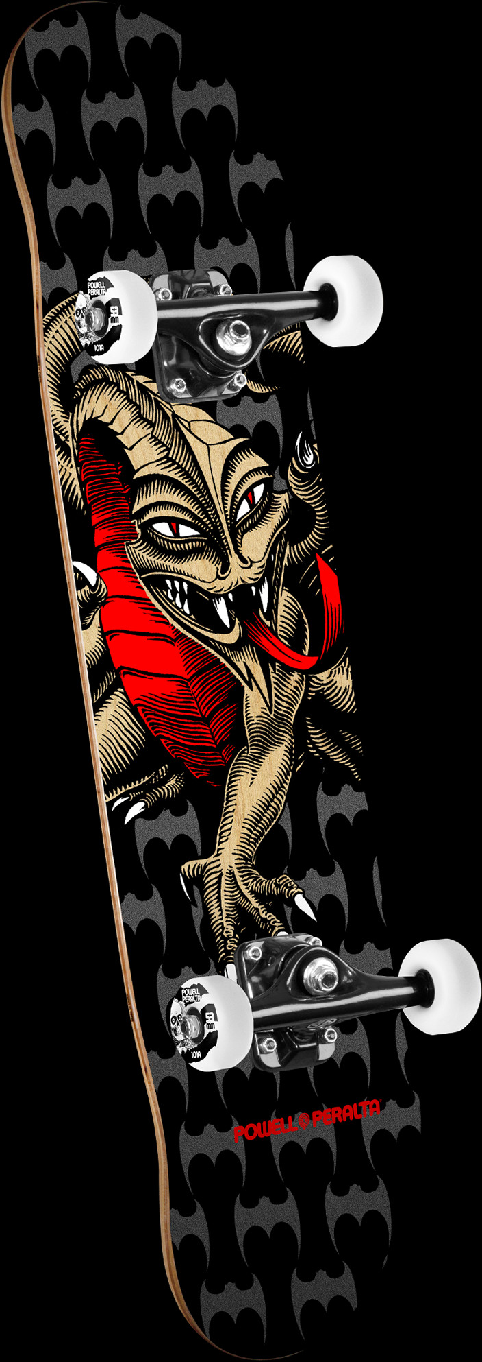 Powell Peralta Cab Dragon One Off Skateboard Black/Natural - 7.75