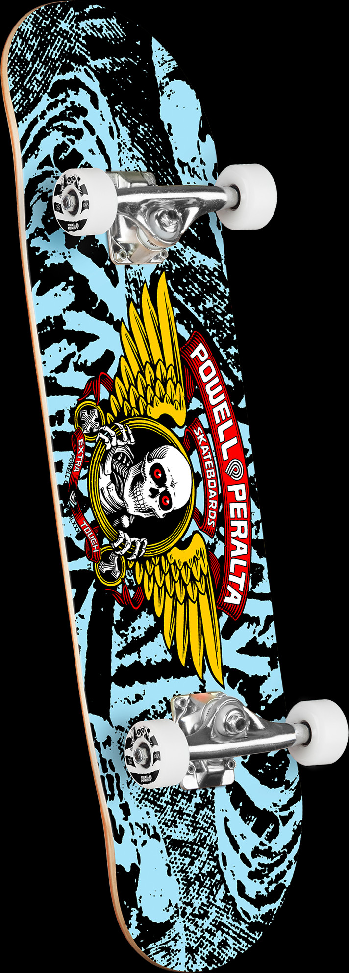 Powell Peralta Winged Ripper Birch Complete Skateboard Black/Light