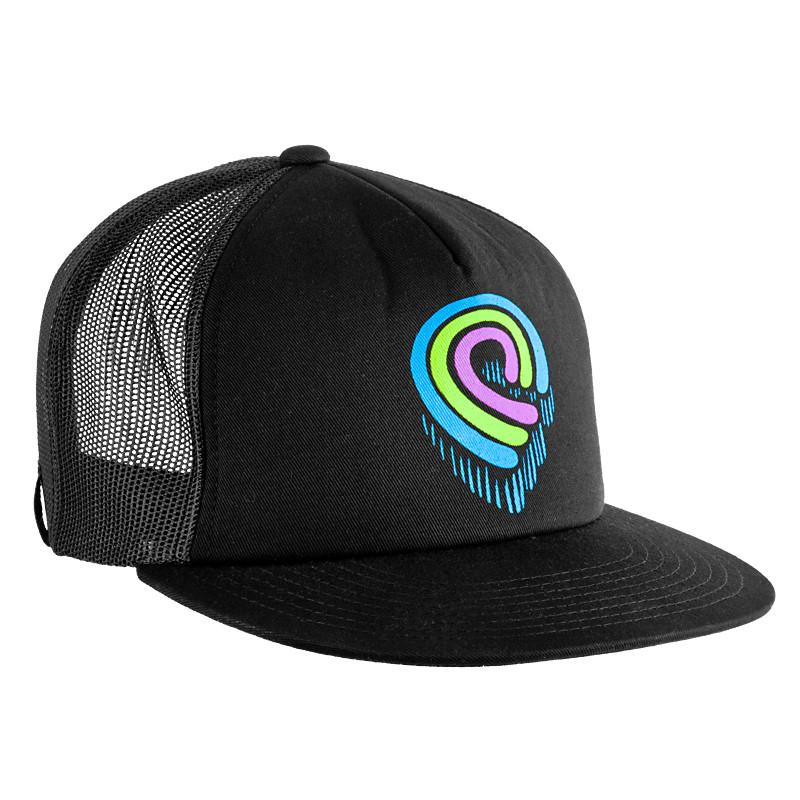 Powell Peralta Blacklight 3D Triple P Mesh Trucker Cap Photo #1 - Photo ...