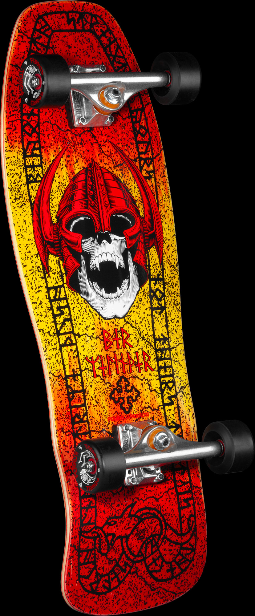 Powell Peralta Welinder Classic Skateboard Assembly - Red/Yellow