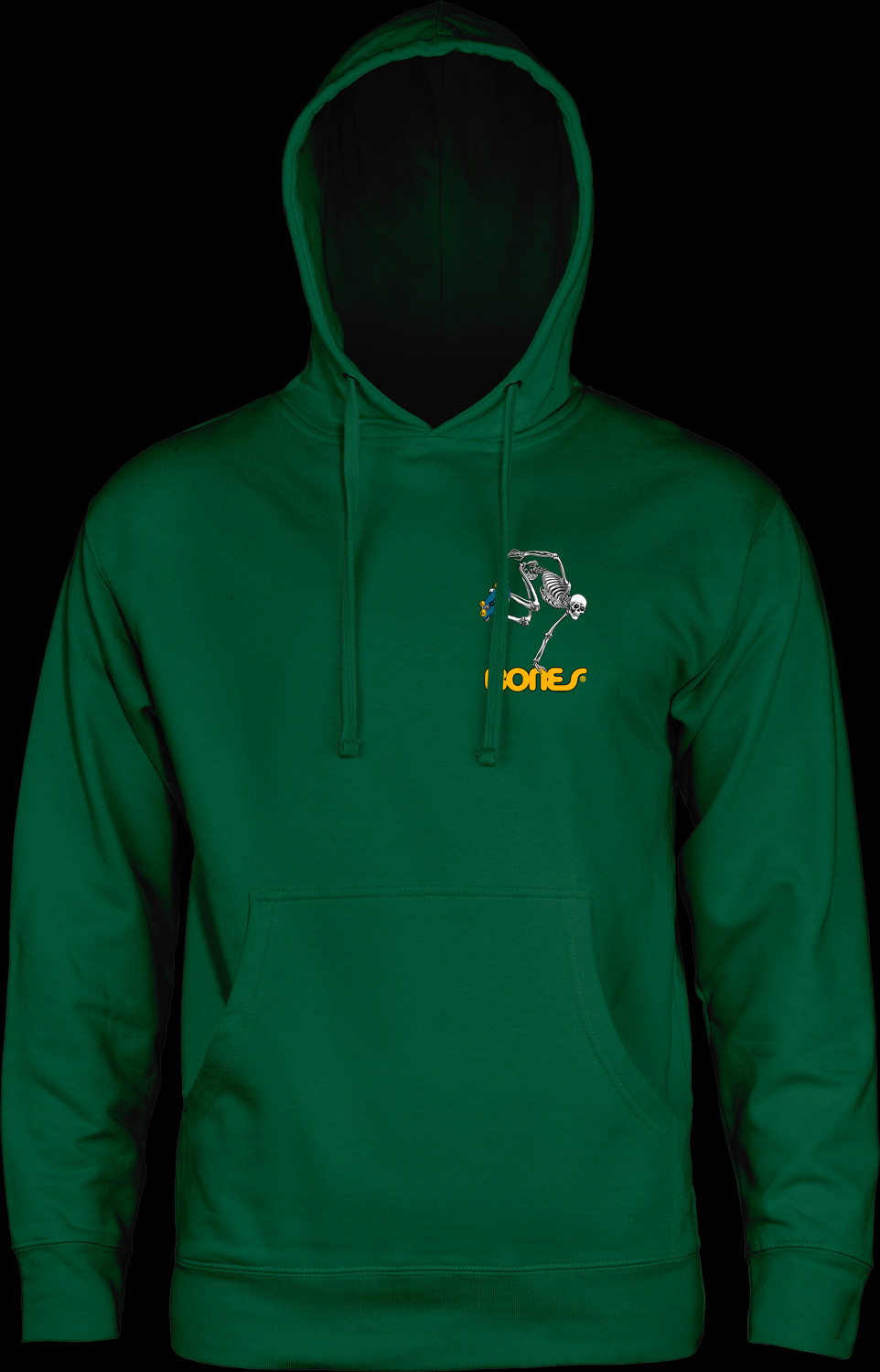 Powell Peralta Sk8Board Skeleton Hooded Sweatshirt Mid Weight Forest