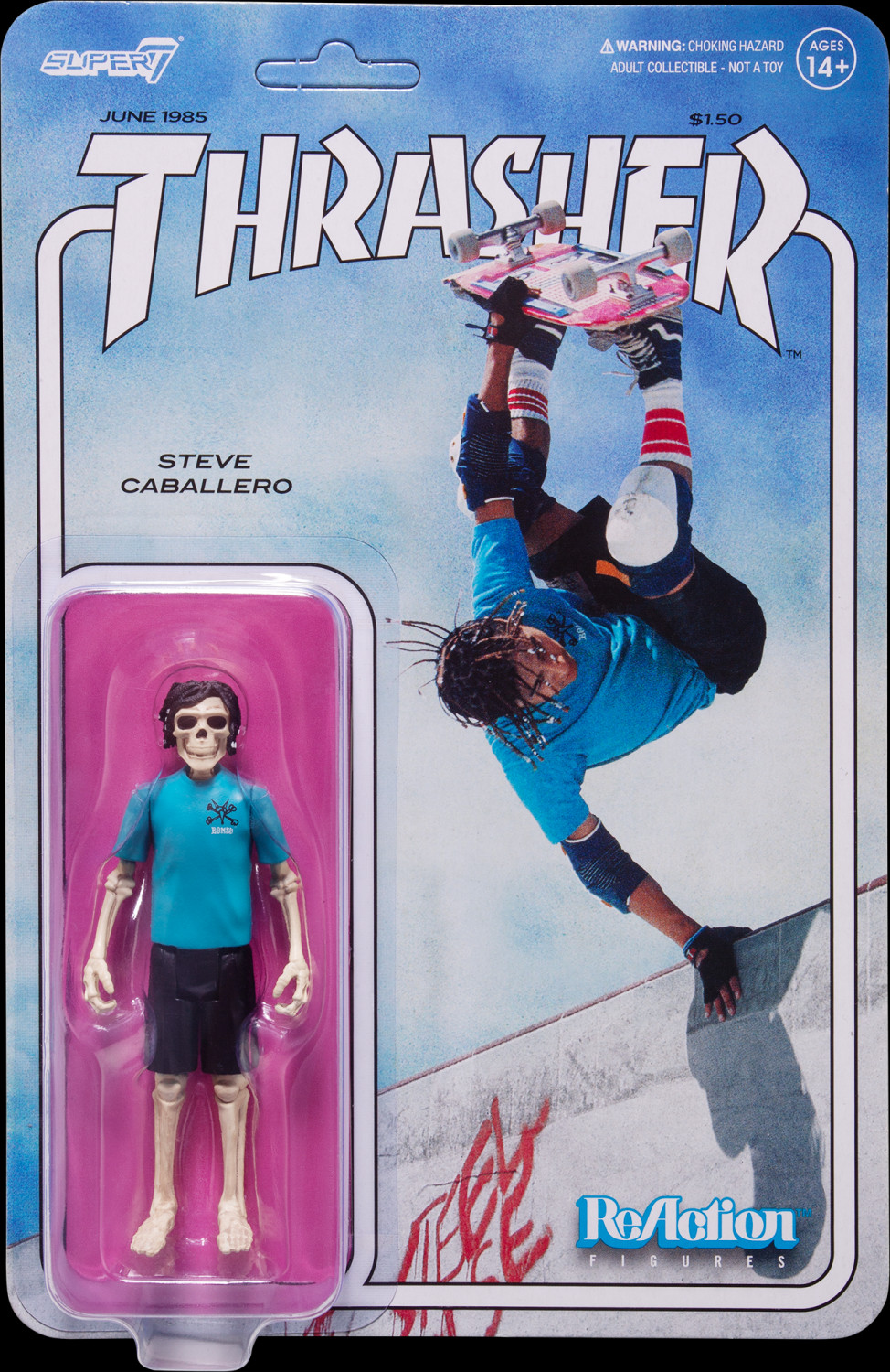 Powell Peralta Super Collabo Action Figure Steve Caballero Thrasher