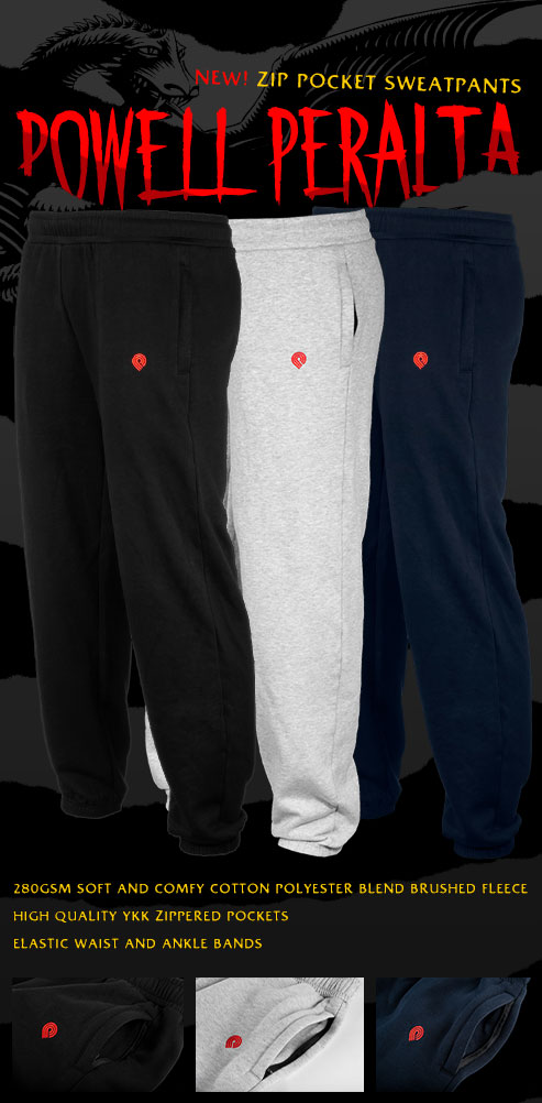 Sweat Vintage Powell Peralta Homme Taille L - Gris Délavé, Logo Rat Bones, Skateboard